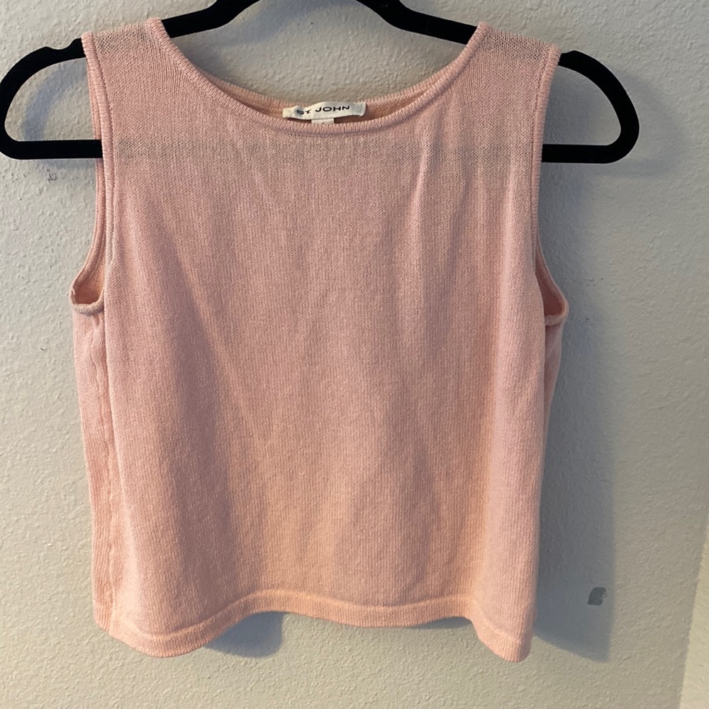 ST. JOHN RARE PINK VEST